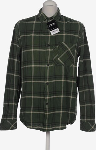 Nudie Jeans Co Button Up Shirt in S in Green: front