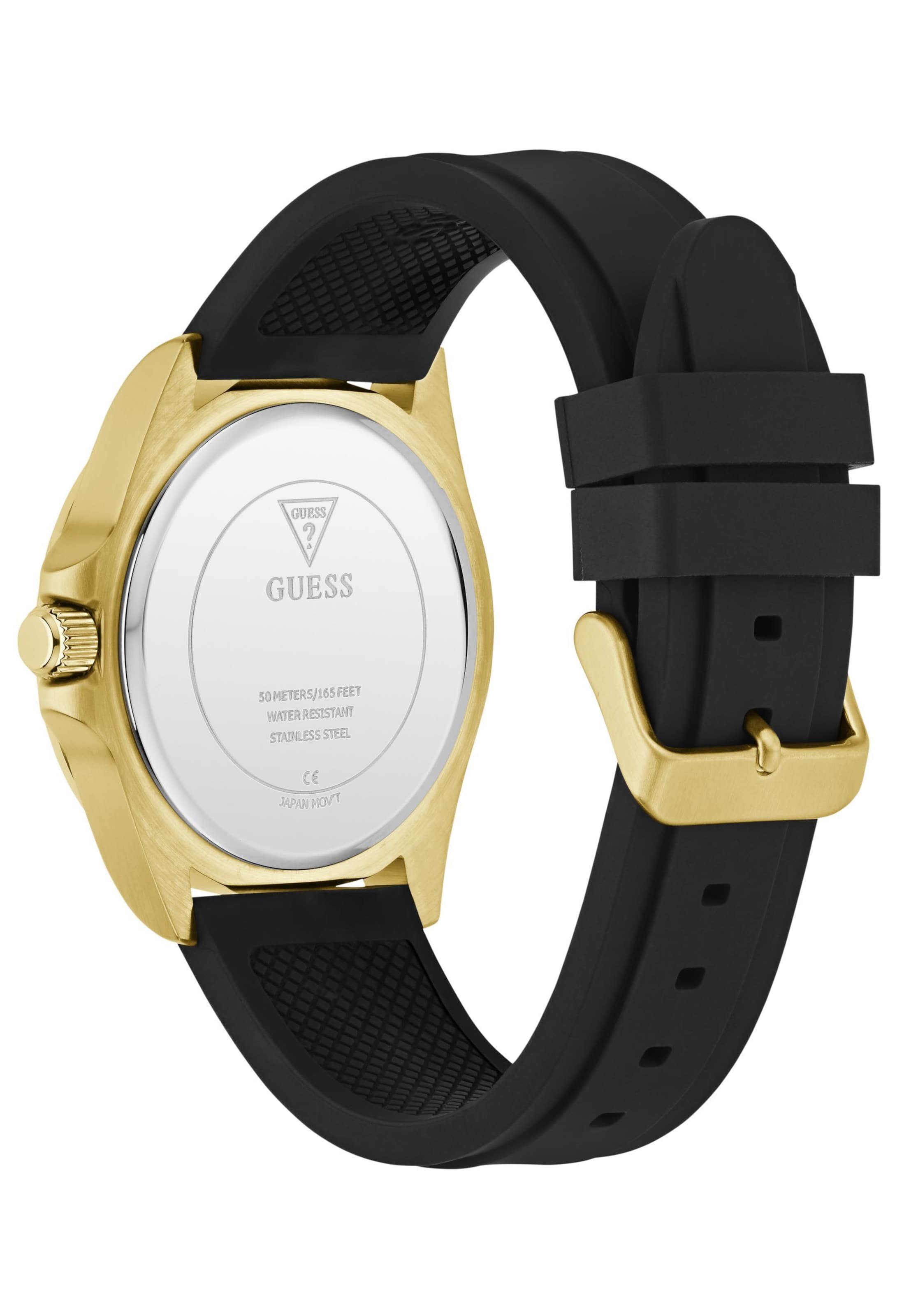 GUESS Analoog horloge ' OPALINE ' in Zwart
