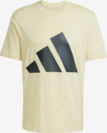 Maglia funzionale 'Essentials' di ADIDAS SPORTSWEAR in giallo: frontale
