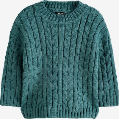 Next Pull-over en 68 en bleu cyan, Vue avec produit
