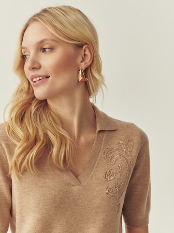 TATUUM Блузка в Бежевый