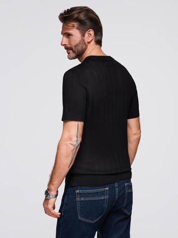 Ombre Shirt in Zwart