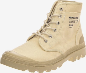 Palladium Kozaki 'Pallabrousse WW Sahara Shoes' w kolorze beżowy: przód