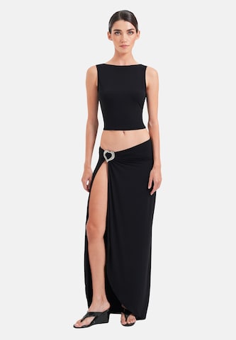 OW Collection Top 'Eris' in Schwarz