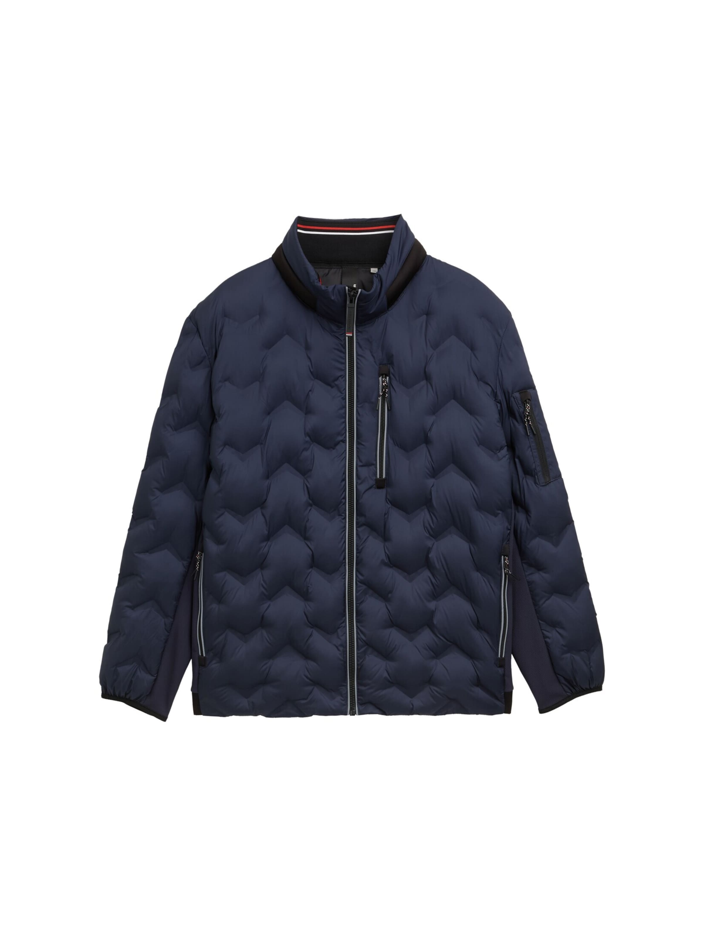 TOM TAILOR Men + Winter jacket in Blue: front