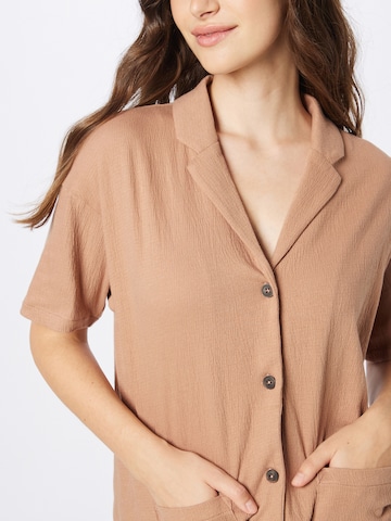 Madewell Bluse in Braun