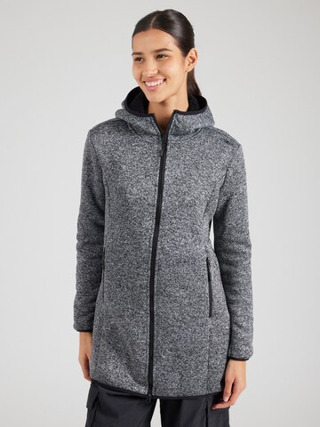 CMP Funktionsfleecejacke in Grau: Vorderseite