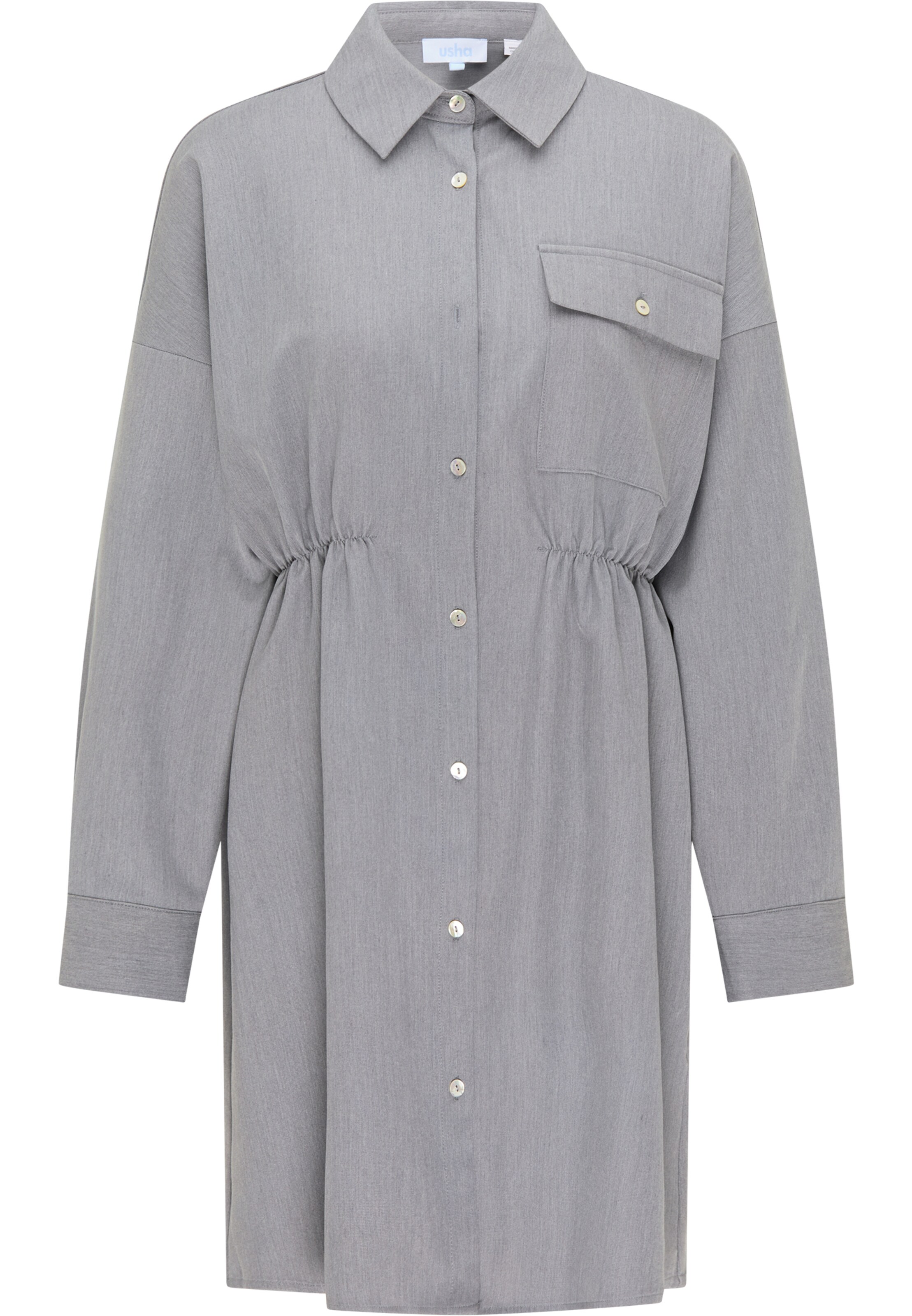 Frauen Große Größen usha BLUE LABEL Kleid in Grau - DW64279 Frauen Große Größen usha BLUE LABEL Kleid in Grau - DW64279