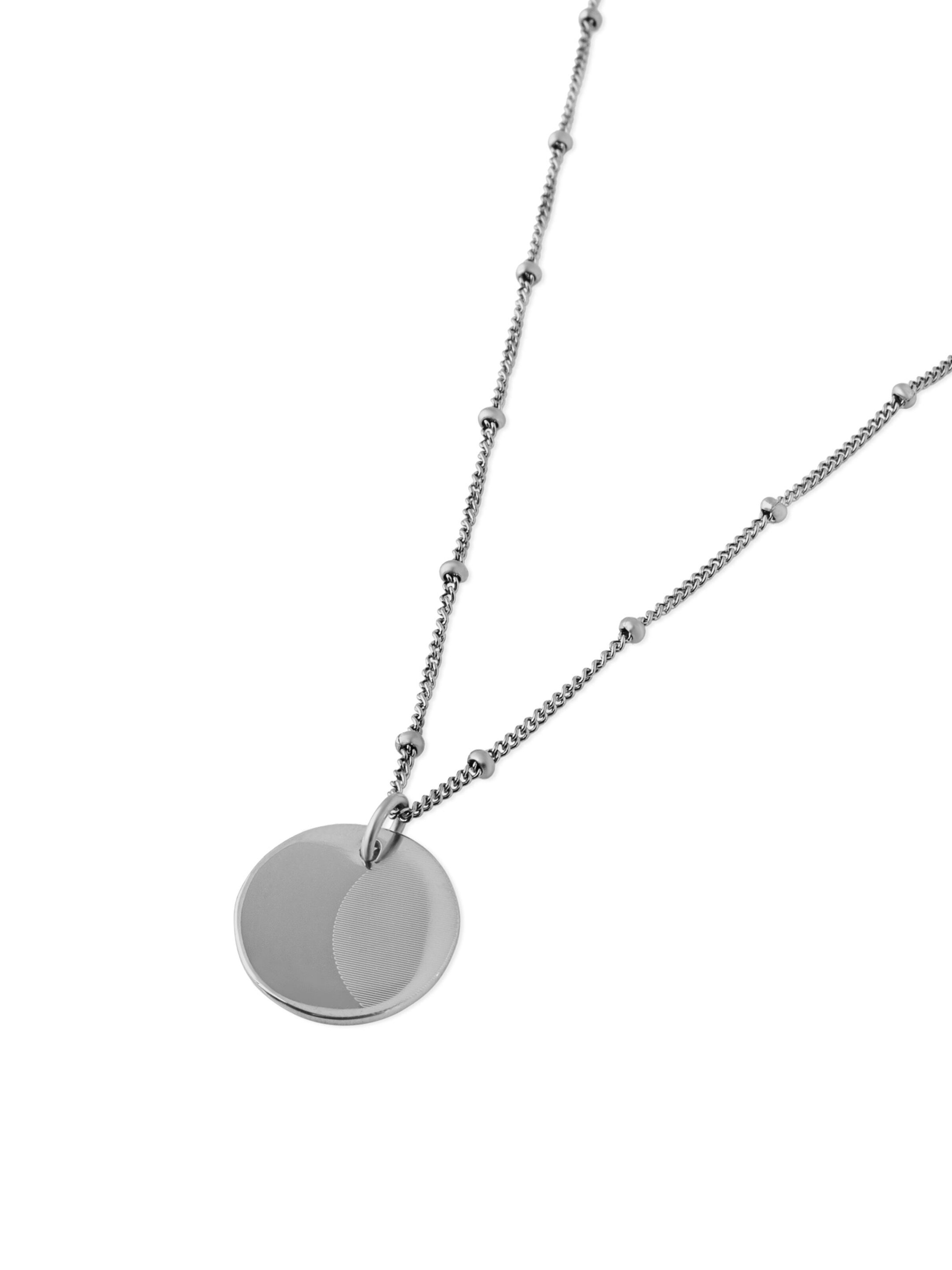 Akitsune Necklace 'Luminous' in Silver