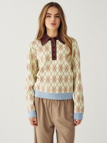 Noella Svetr ' N-Makaila Knit ' – žlutá: přední strana