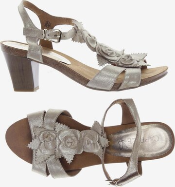 CAPRICE Sandalen 38,5 in Beige: predná strana