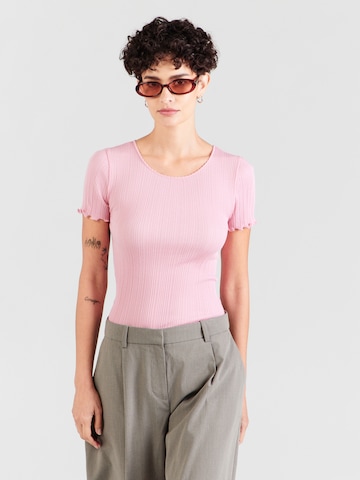rosemunde - Camiseta 'Judy' en rosa: frente