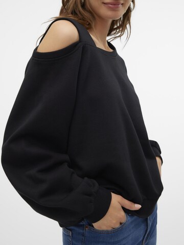 VERO MODA Sweatshirt 'Gina' in Zwart