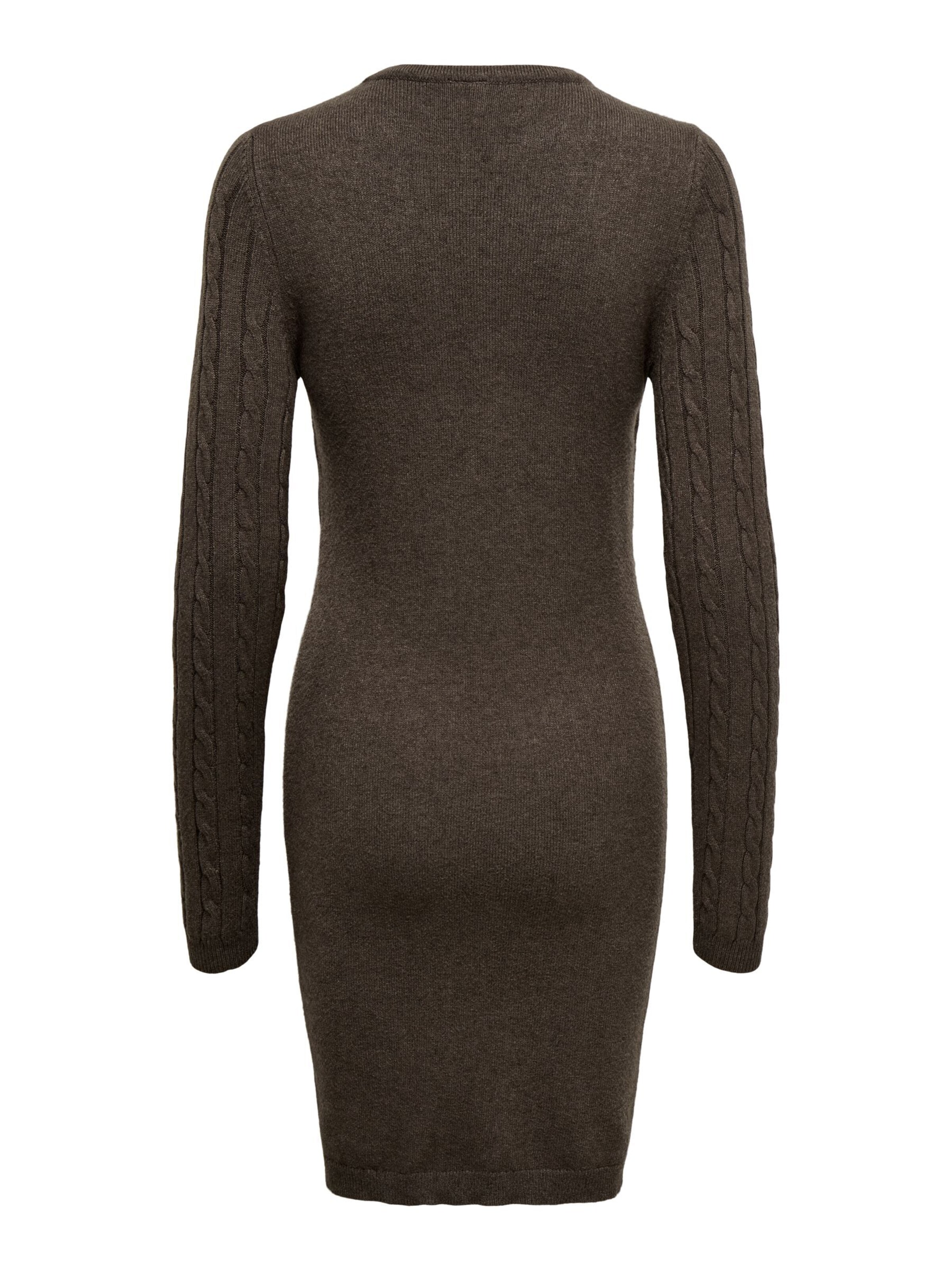 Robes en maille 'OLMMera' Only Maternity en marron