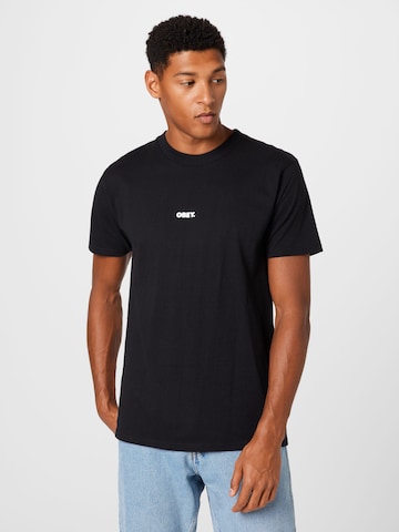 Obey Shirt in Zwart: voorkant