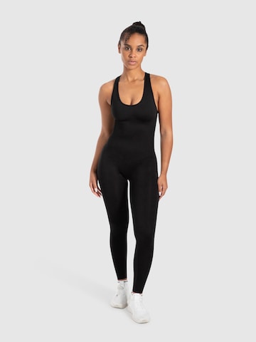 Smilodox Jumpsuit ' Seamless Elsie ' in Black: front