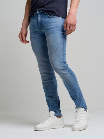 BIG STAR Slimfit Jeans 'Deric' in Blauw