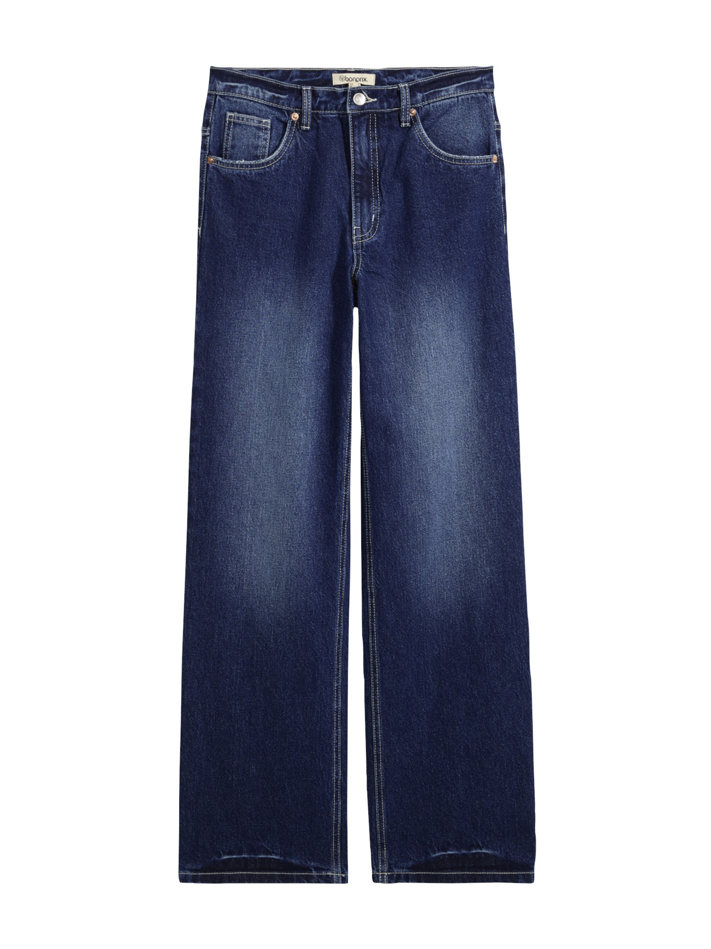 bonprix Loosefit Jeans in Blau: Vorderseite