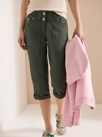CECIL Regular Broek 'New York' in Groen