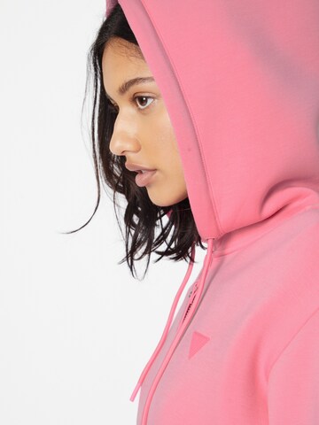 GUESS Sportsweatjacke 'ALLIE' in Pink