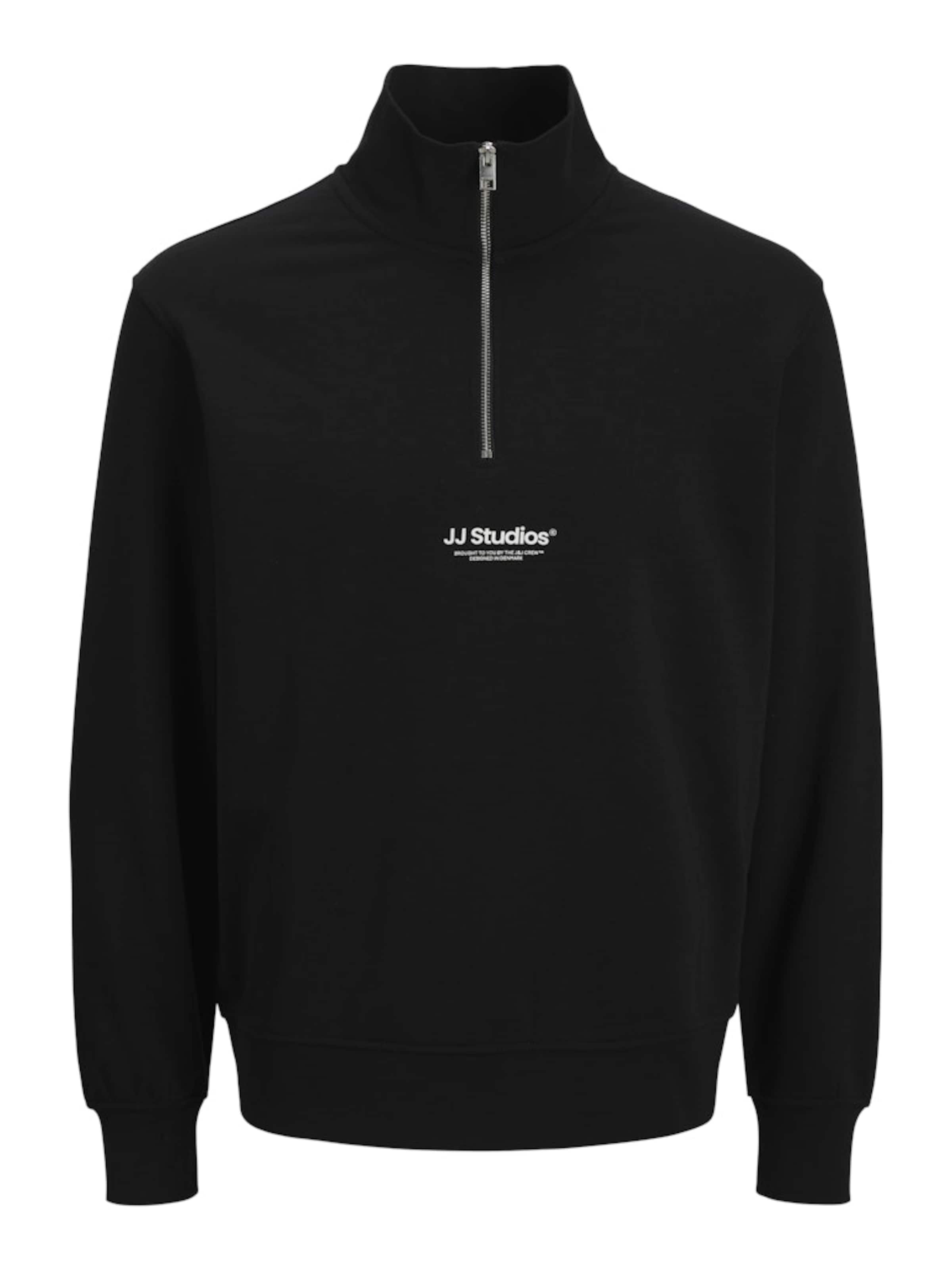 JACK & JONES Sweatshirt 'JJESoho' in Black: front