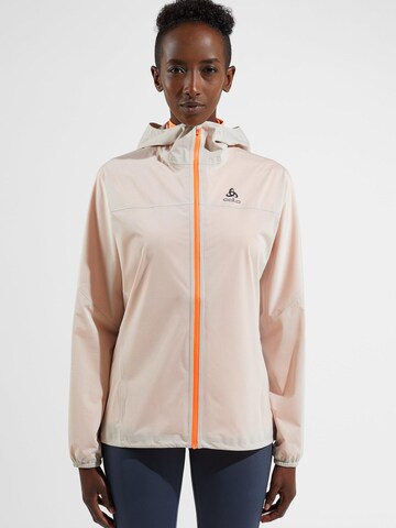 Veste de sport 'X-ALP WATERPROOF' ODLO en argent