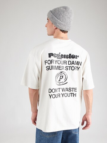 Pegador T-shirt 'Harlan' i beige: framsida