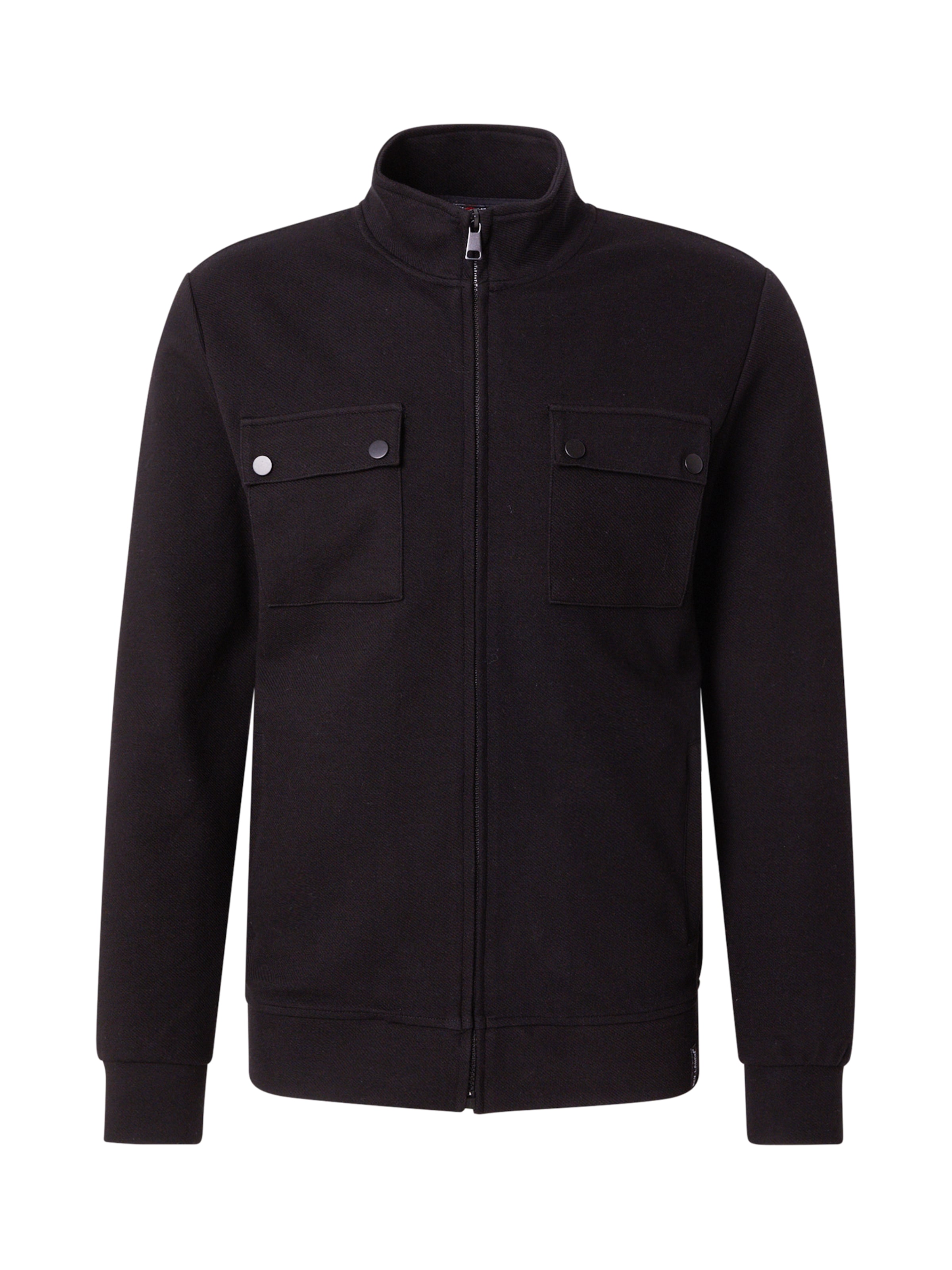 Key Largo Ζακέτα φούτερ σε μαύρο: μπροστά