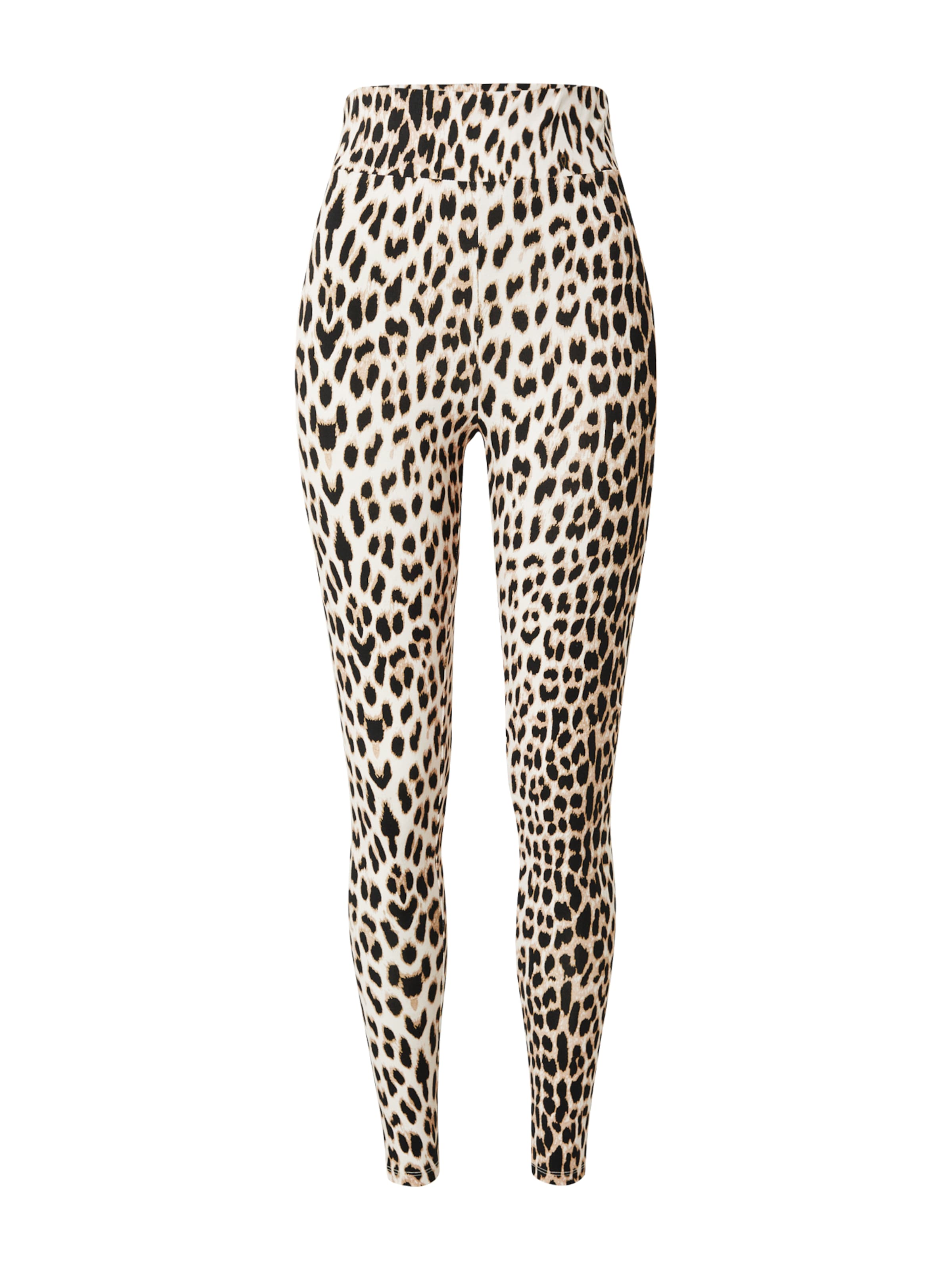 Skinny Leggings 'Rita' de la OH APRIL pe bej: față