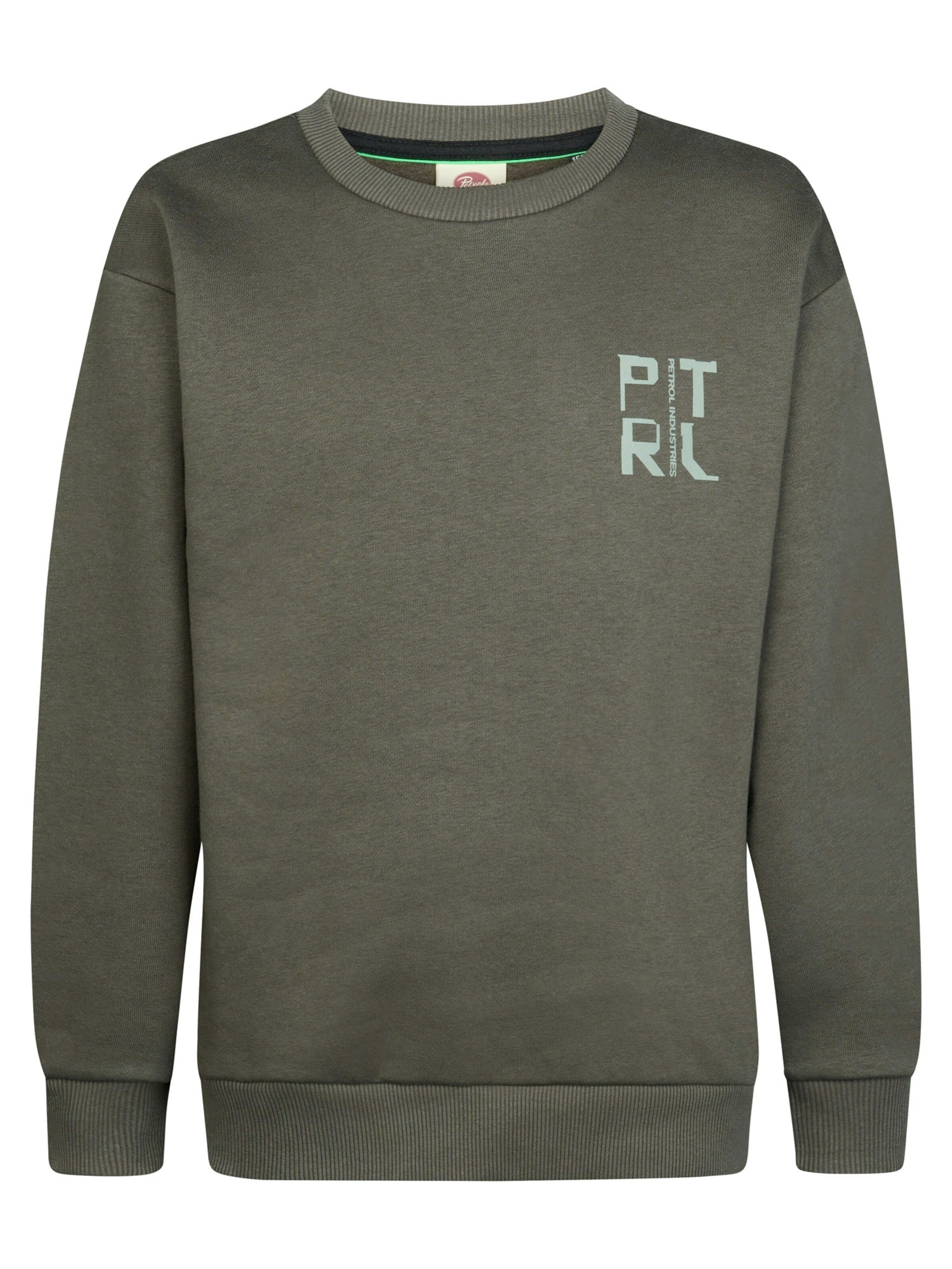 Sweat PETROL en vert : devant