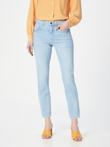 Sisley Regular Jeans in Blauw: voorkant