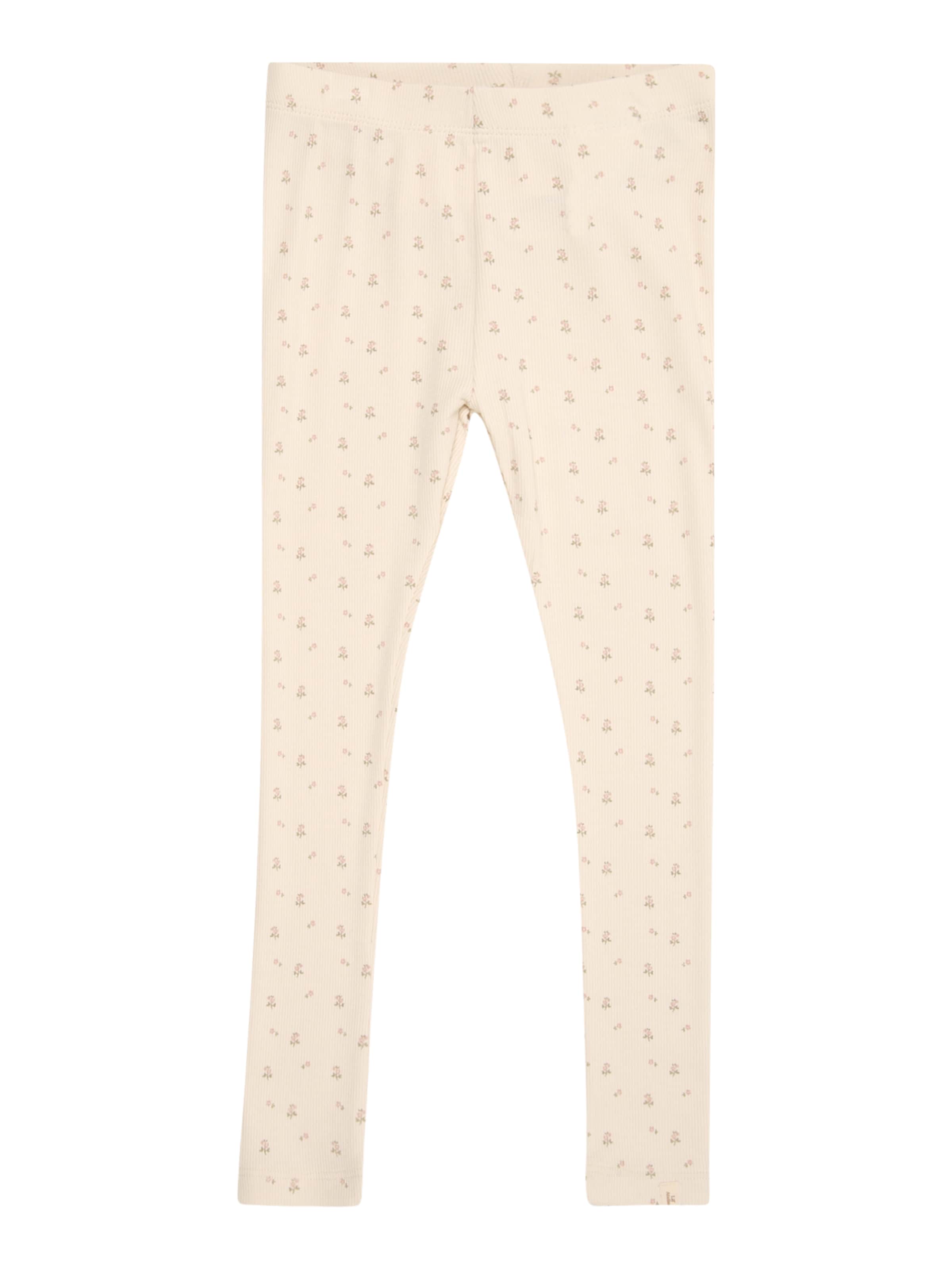 Lil'Atelier Skinny Leggings 'NMFGago Lil' in Beige: front