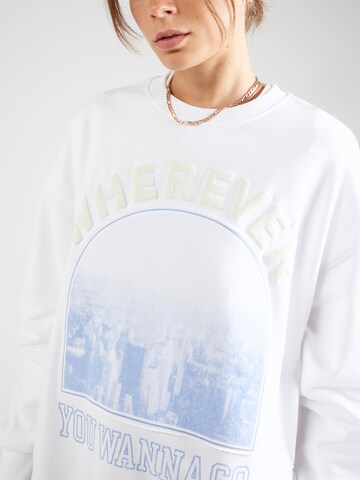 BOSS Sweatshirt 'Eteia' in Weiß