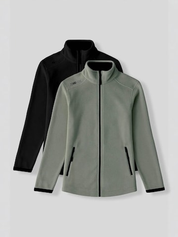 Tommy Life - Casaco de velo em verde: frente
