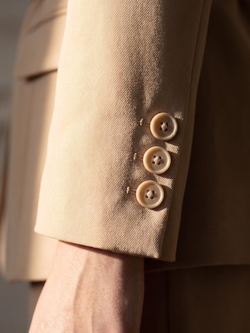 Faza Atelier Blazer 'Desert Rose' in Beige