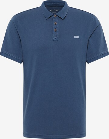 MUSTANG Poloshirt in Blau: predná strana