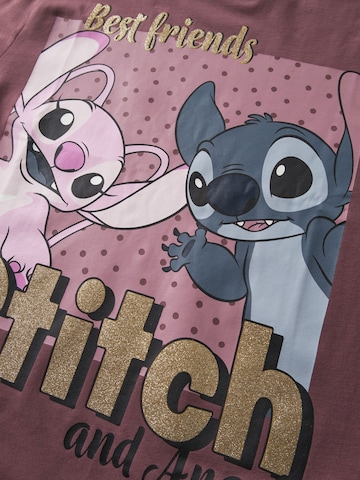 NAME IT Tričko 'NKFADARA STITCH' – fialová