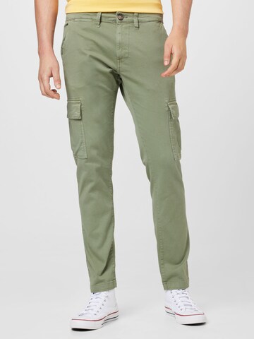 Pepe Jeans - Regular Calças 'Sean' em verde: frente