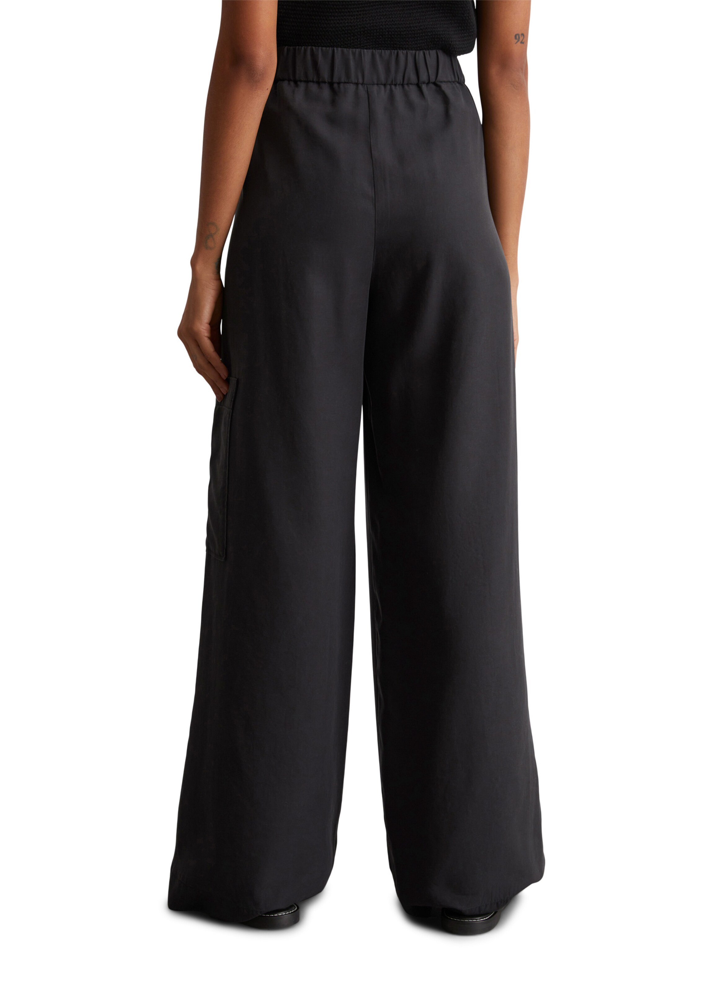 Marc O'Polo Loosefit Hose in Schwarz