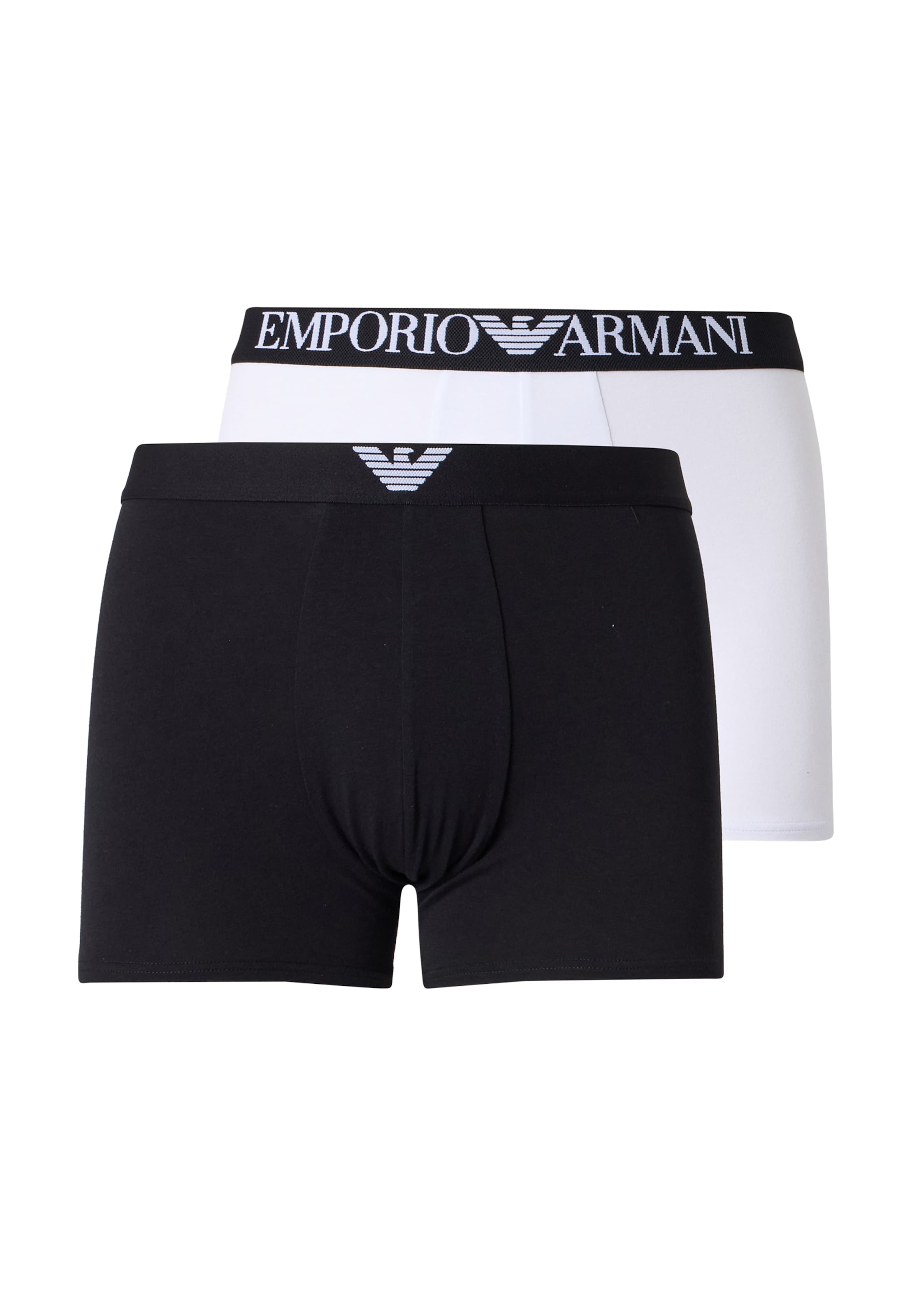 Emporio Armani Μποξεράκι σε μαύρο: μπροστά