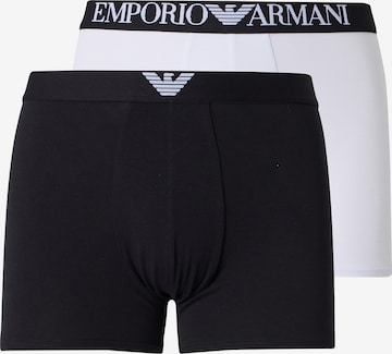 Emporio Armani Шорты Боксеры в Черный: спереди