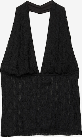 Pull&Bear Toppi värissä musta: etupuoli