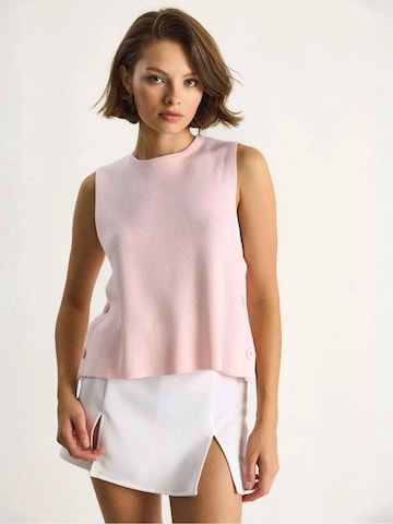 Bianco Lucci Bluse‌‌‌‌ in Pink: Vorderseite