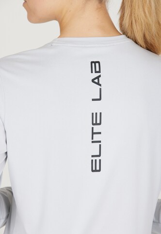 ELITE LAB Langarmshirt 'Core Elite X1' in Silber