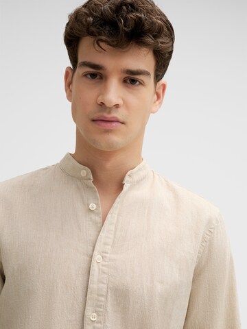STRELLSON Regular fit Button Up Shirt 'Cornel' in Brown