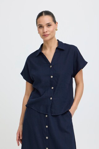 Chemisier 'ALAKKA' b.young en bleu