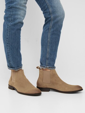 Bianco Chelsea Boots 'BYRON' in Brown: front