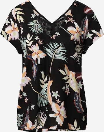 Camicia da donna 'Paradise Stories' di ROXY in nero: frontale