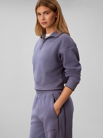 Calvin Klein Sport Sweatshirt in Purple