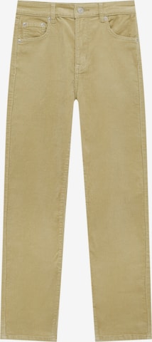 Slimfit Pantaloni di Pull&Bear in verde: frontale